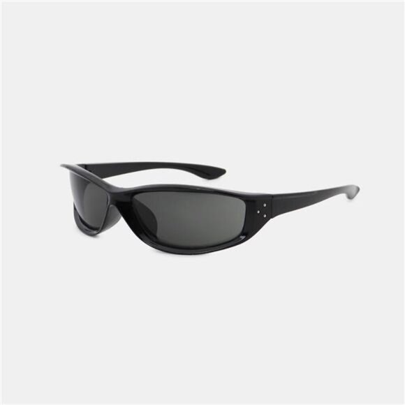 Polycarbonate Frame Rectangle Sunglasses - Picture 3 of 12